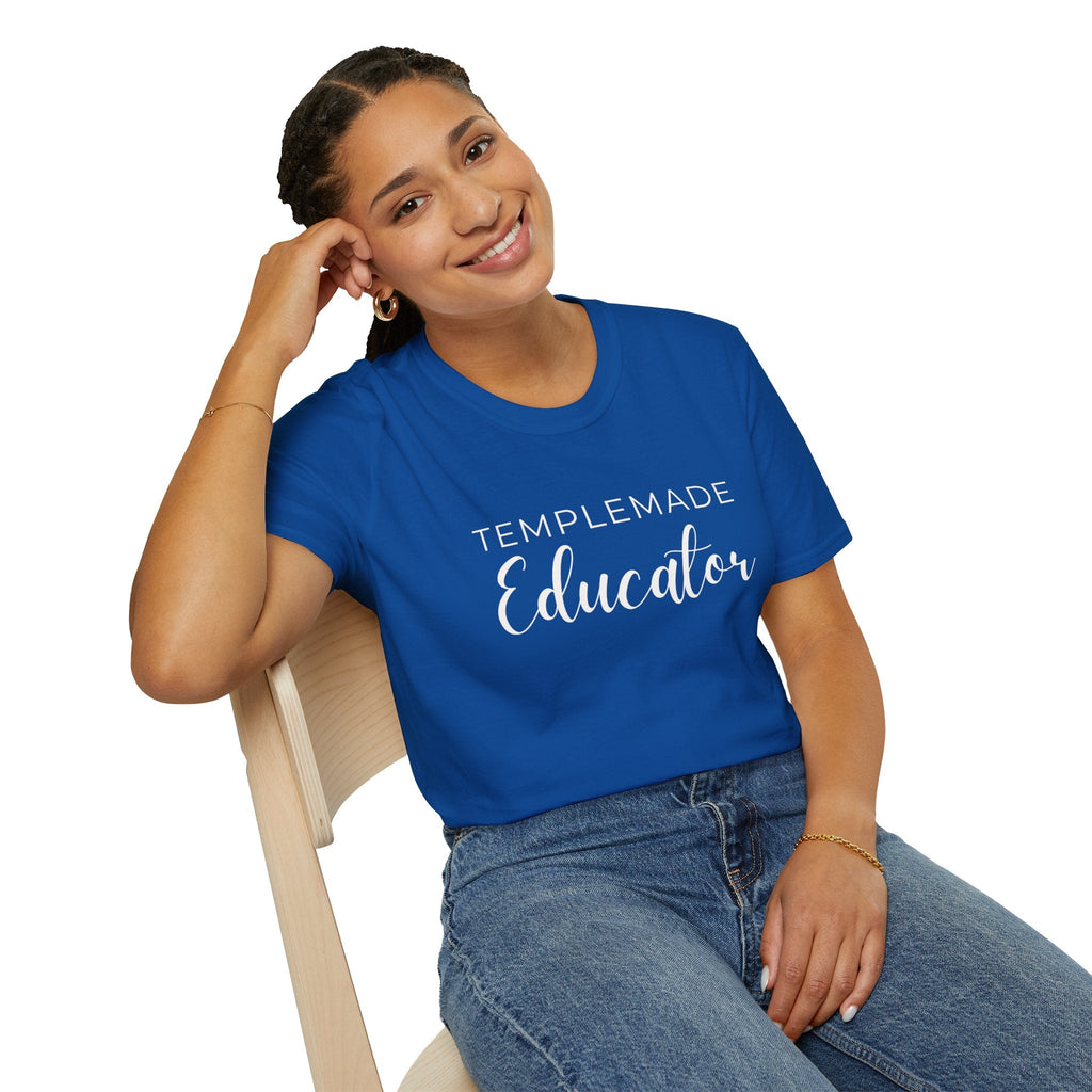 TempleMADE Educator T-shirt (Adult + Unisex)