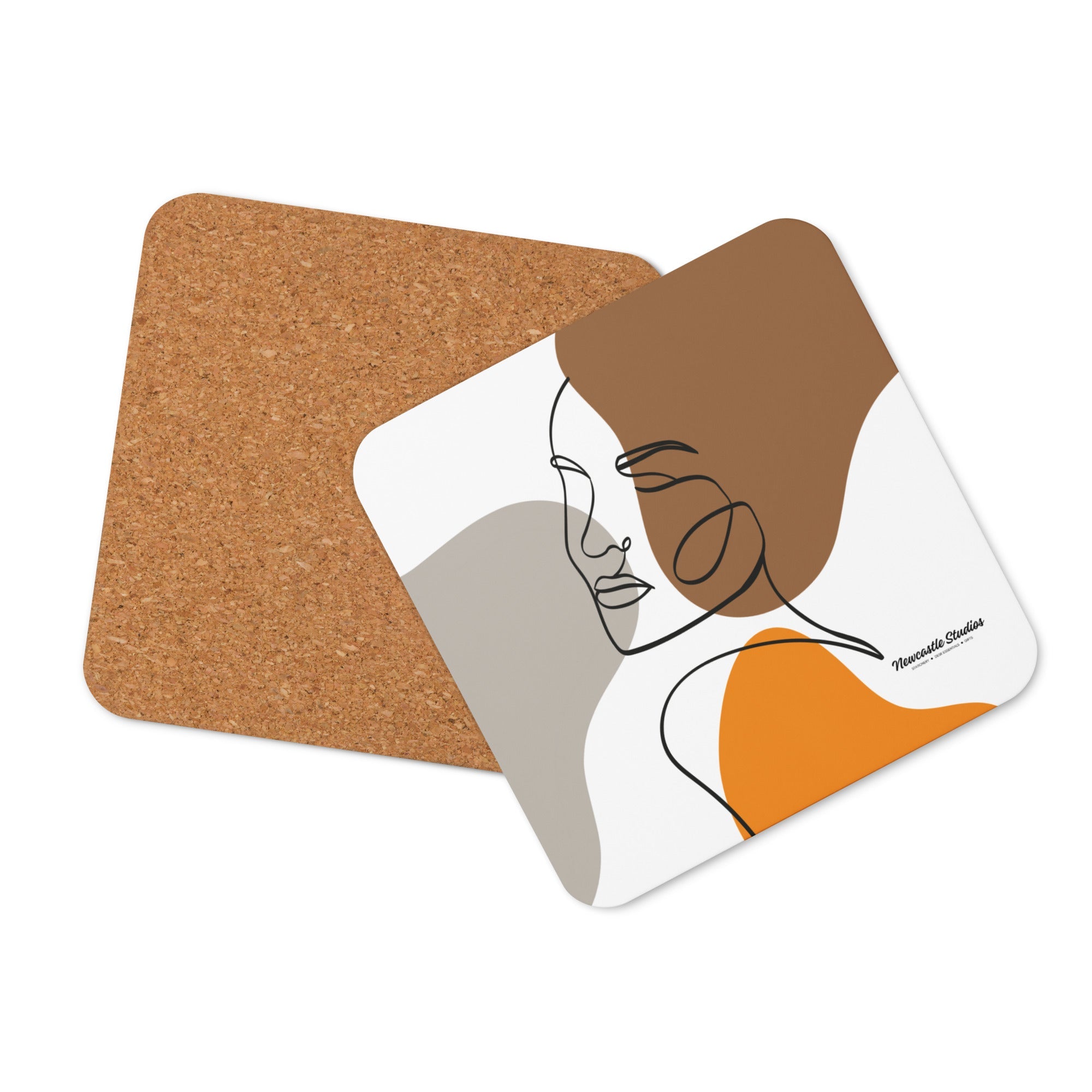 "Abstract Woman" Single Coaster