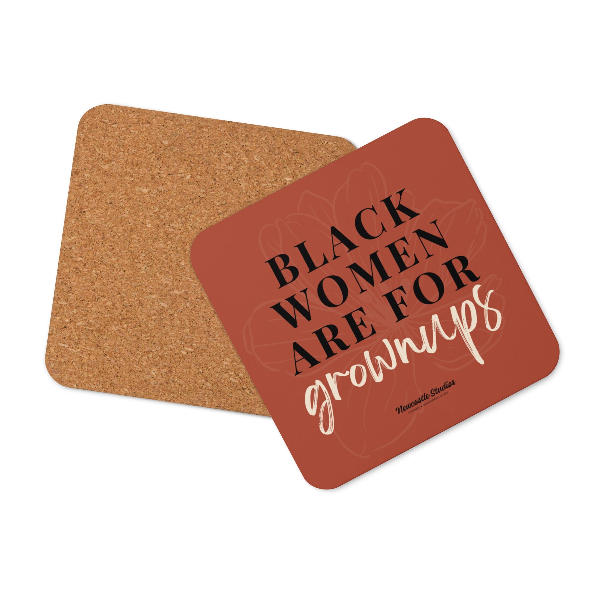 "Black Women are for Grownups" Single Coaster