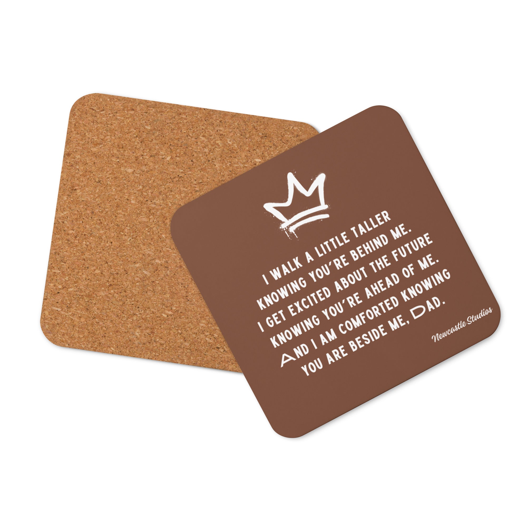"Dad's Presence" Coaster