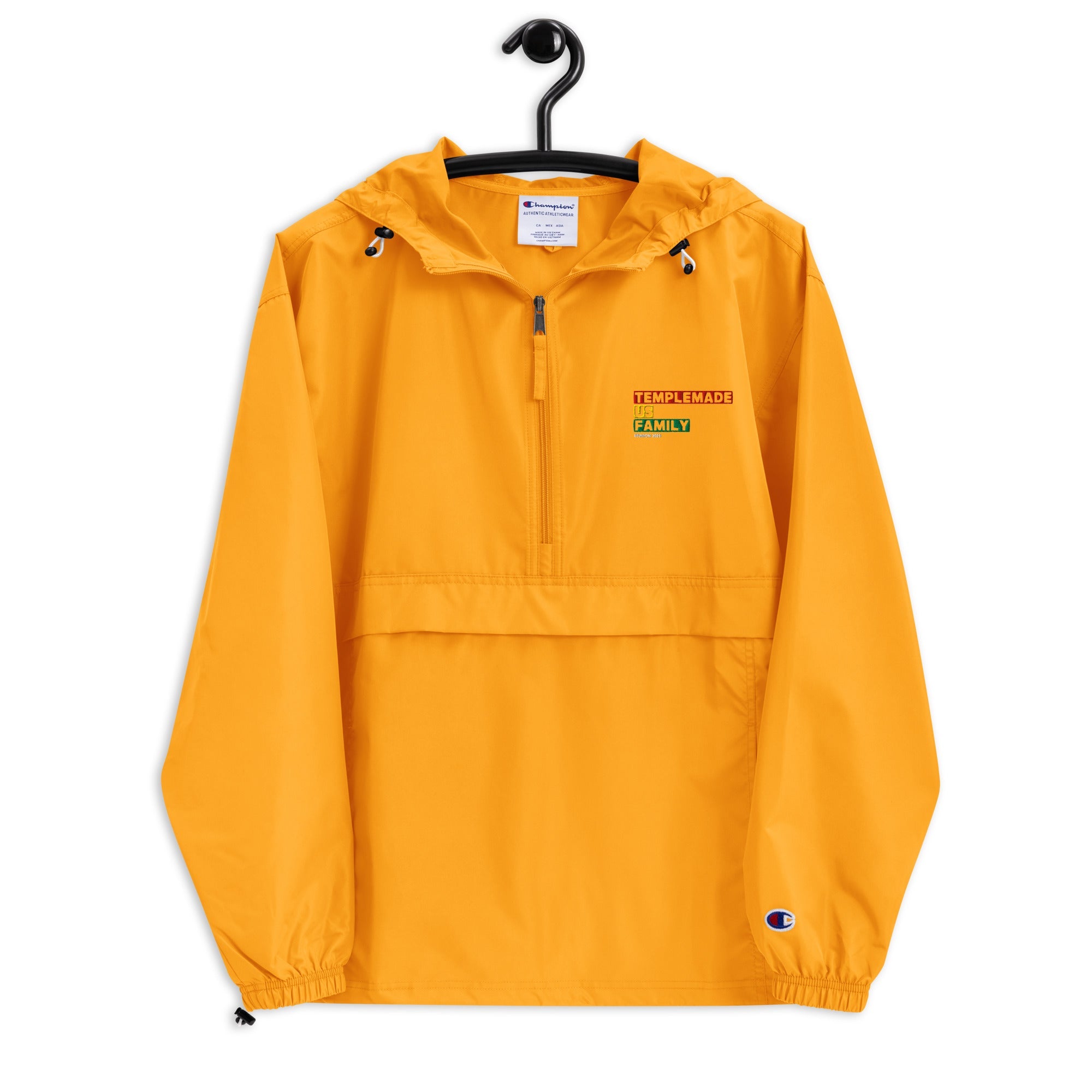 Embroidered TFR Champion Packable Jacket #1
