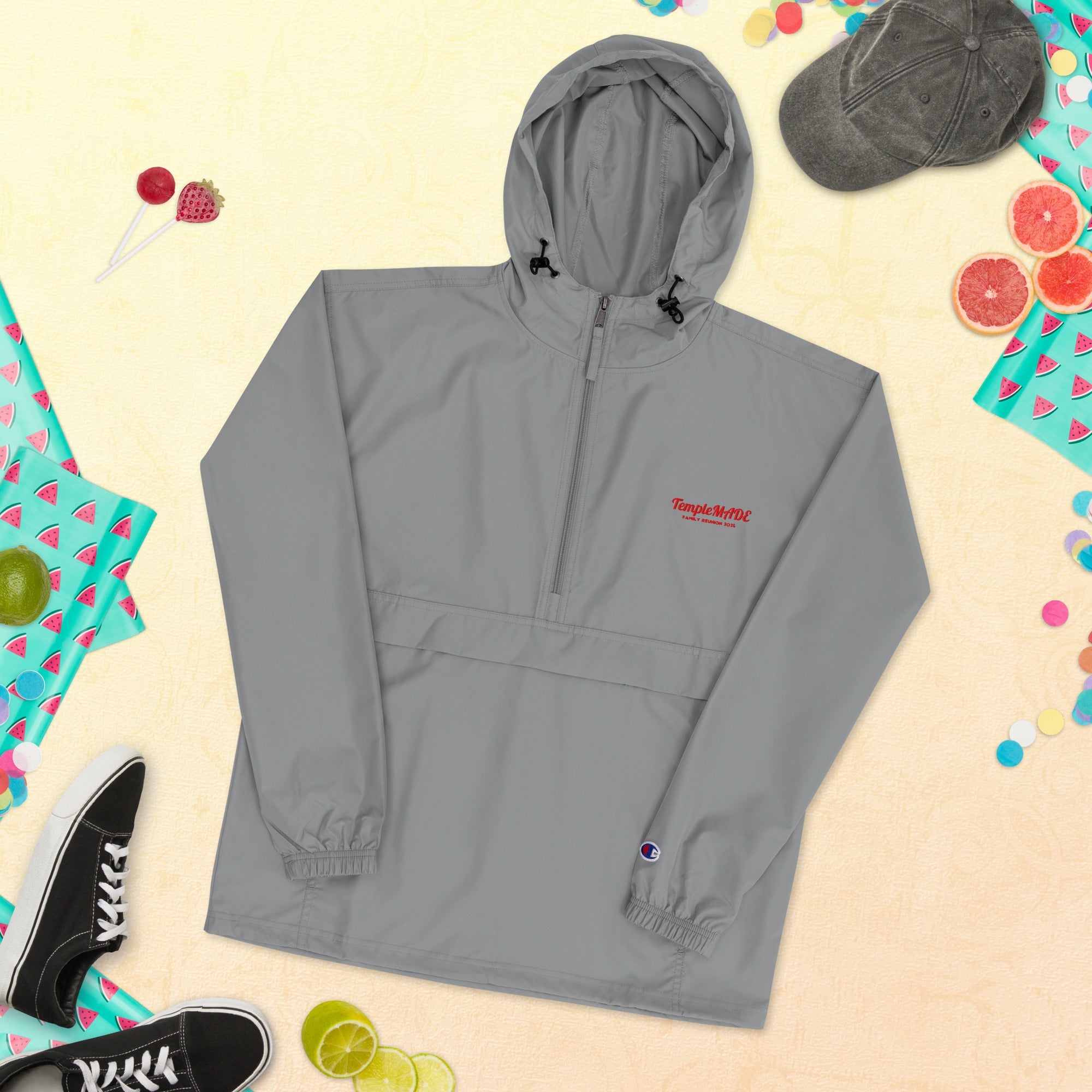 Embroidered TFR Champion Packable Jacket #2