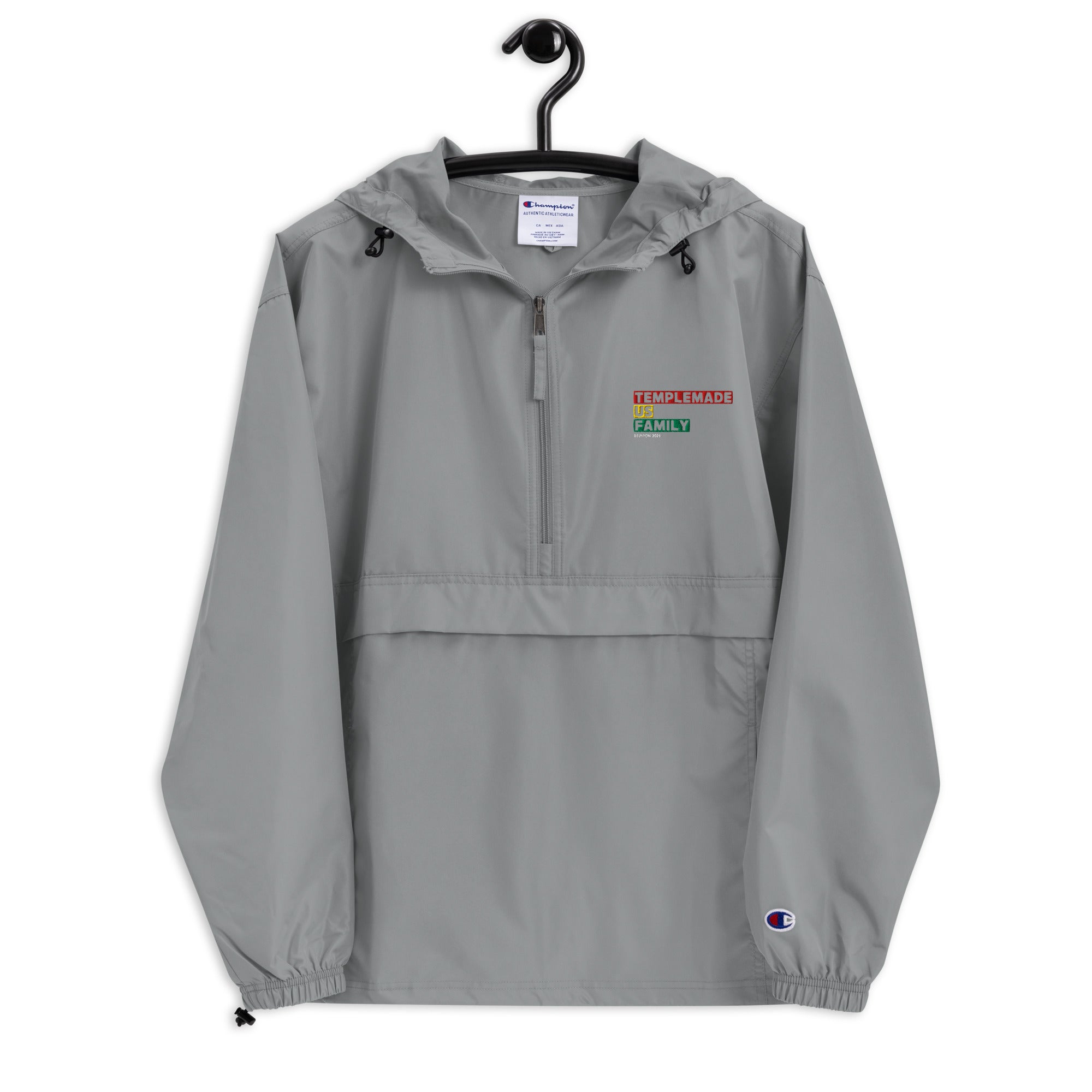 Embroidered TFR Champion Packable Jacket #1