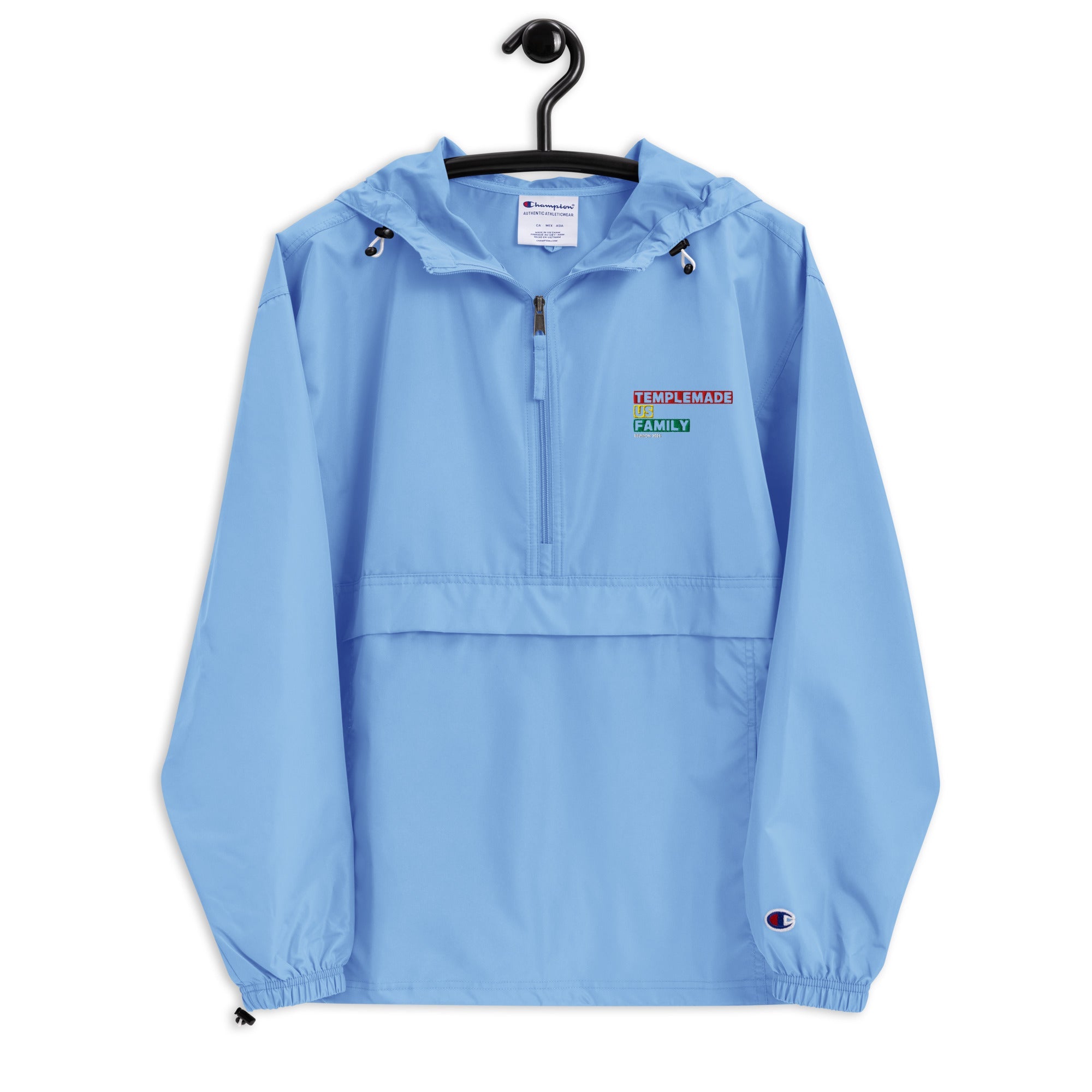 Embroidered TFR Champion Packable Jacket #1