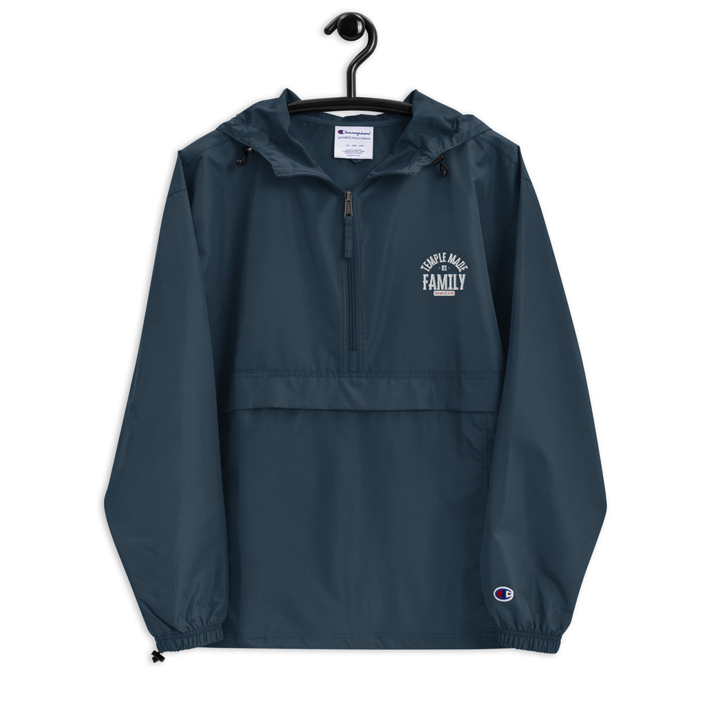 Embroidered TempleMade Us Family Reunion Champion Packable Jacket