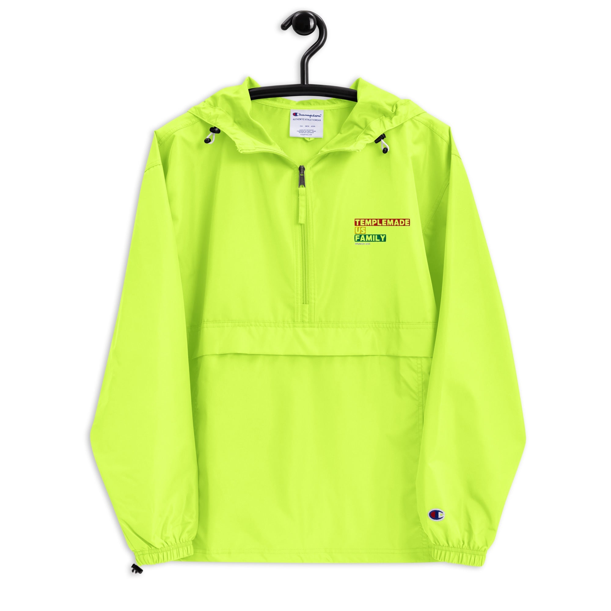 Embroidered TFR Champion Packable Jacket #1