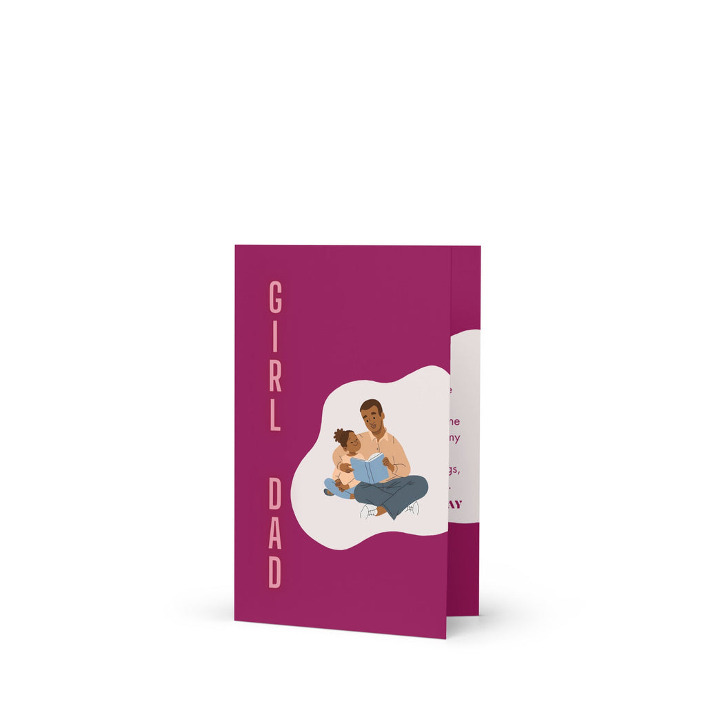 "Girl Dad" Greeting Card