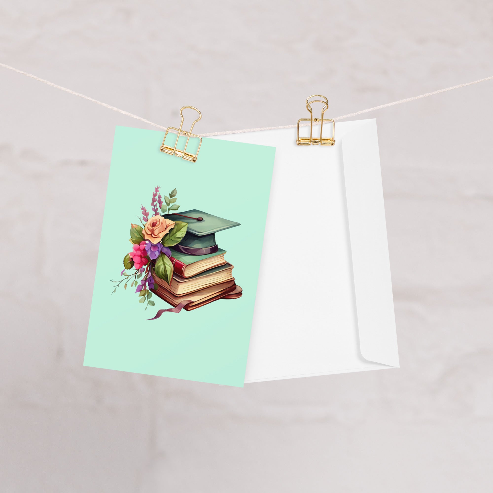 "Black Girls Graduate #1" Greeting Card