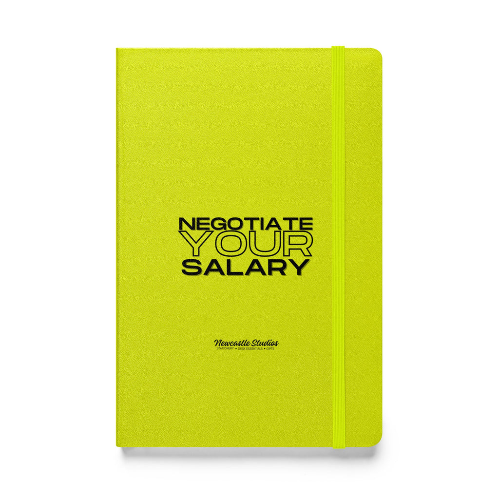 "Negotiate Your Salary" Hardcover Notebook