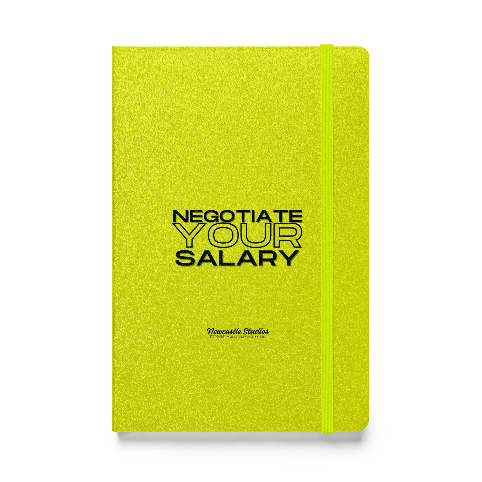 "Negotiate Your Salary" Hardcover Notebook