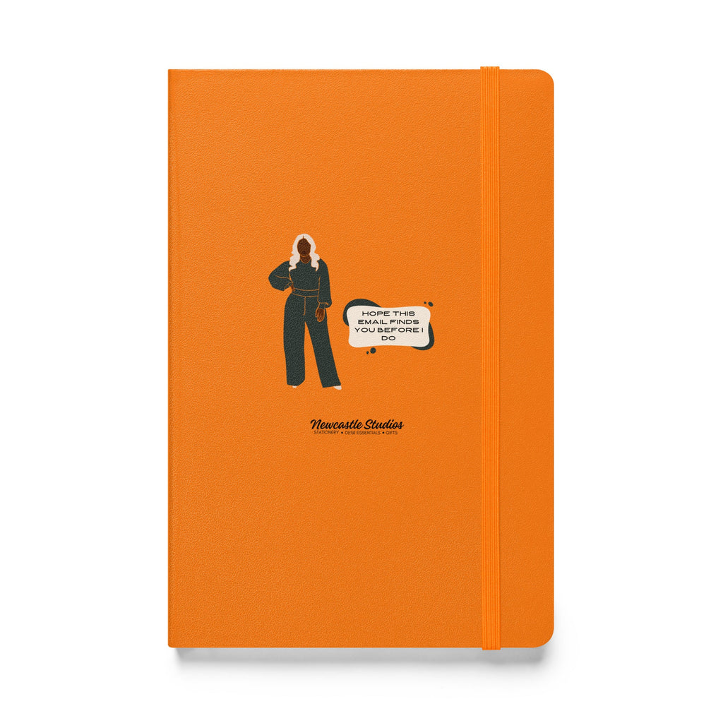 "Snarky Email" Hardcover Notebook