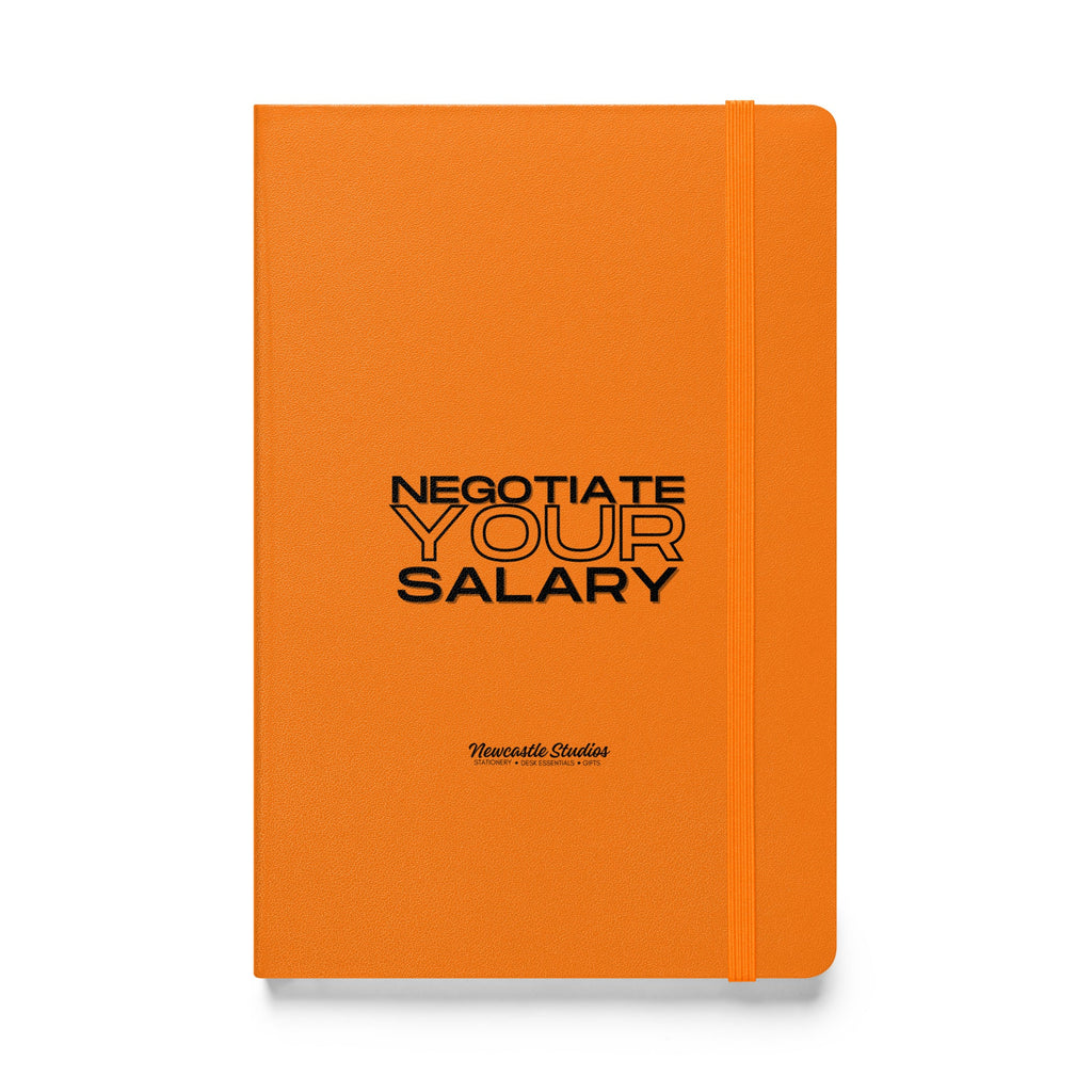 "Negotiate Your Salary" Hardcover Notebook