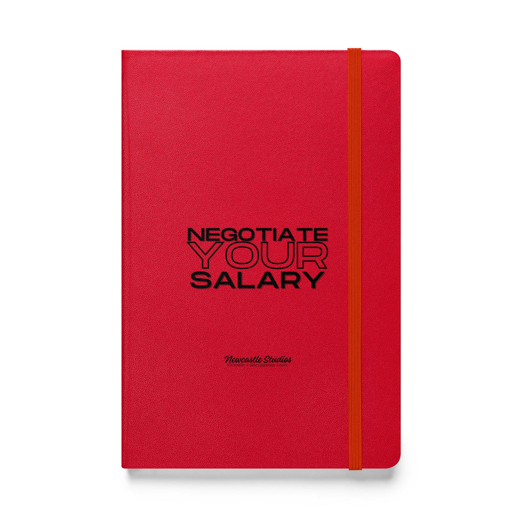 "Negotiate Your Salary" Hardcover Notebook