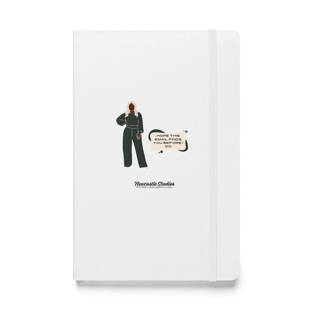 "Snarky Email" Hardcover Notebook