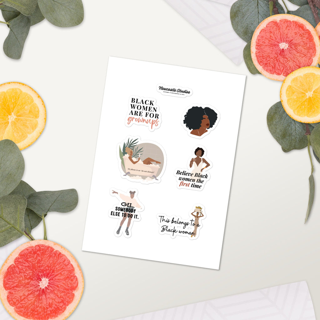 "Melanin #1" Sticker Sheet