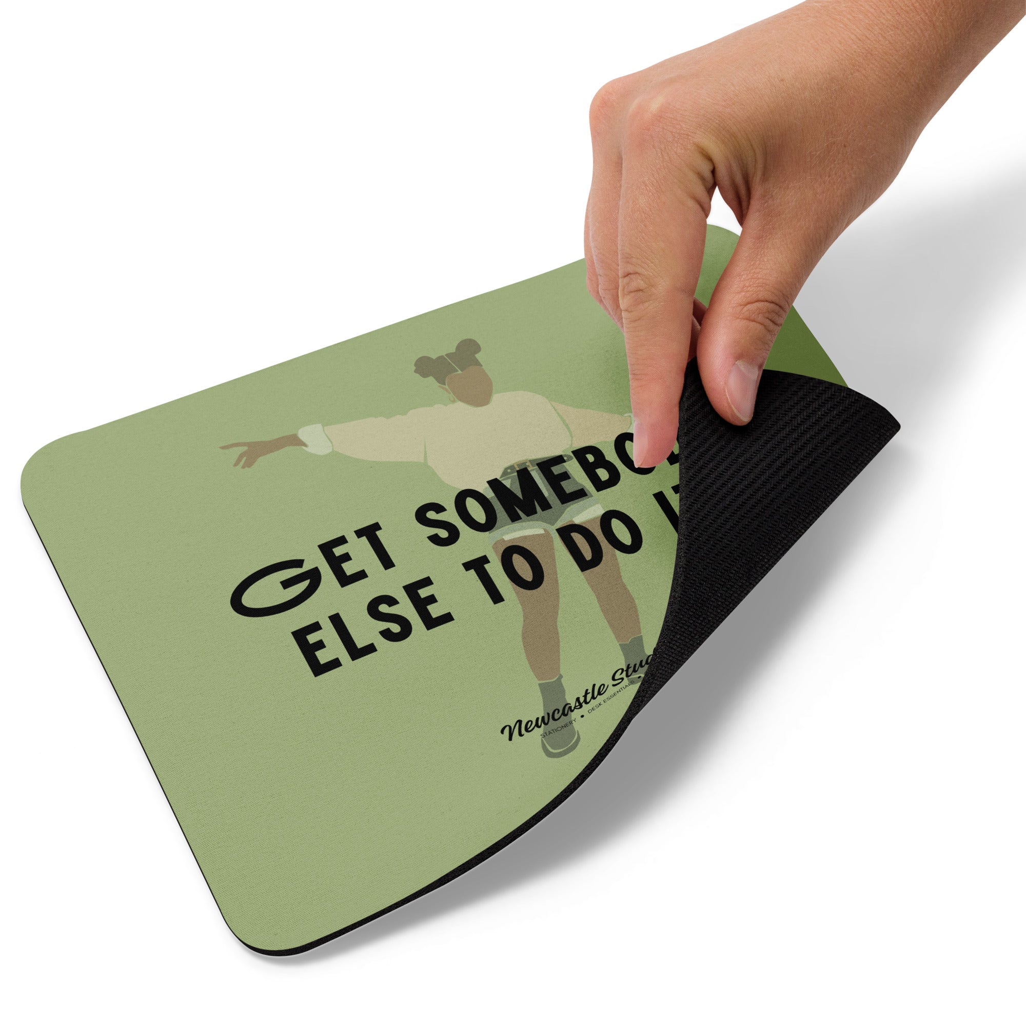 "Boundaries, Not Burnout #1" Mouse Pad