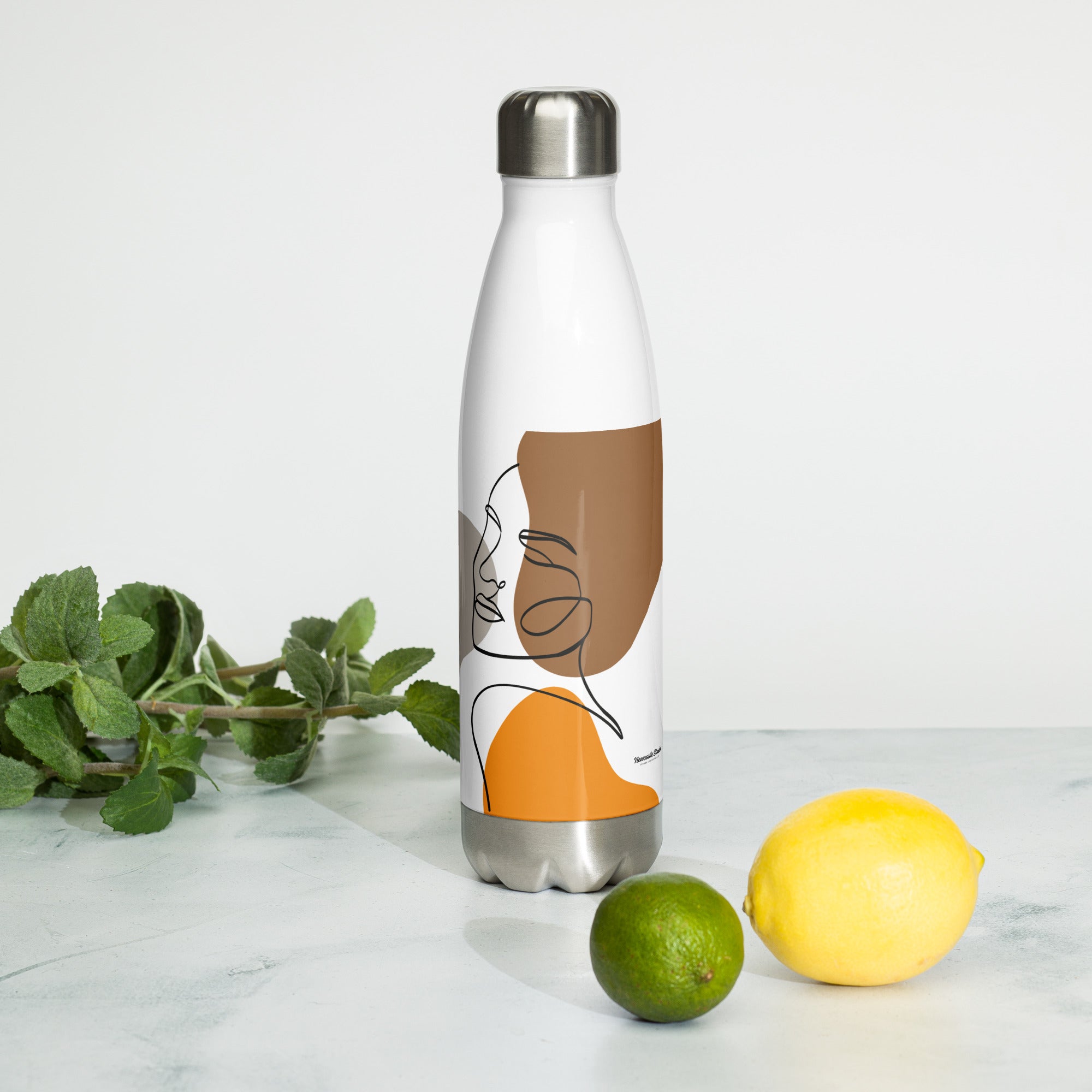 "Abstract Woman" Water Bottle