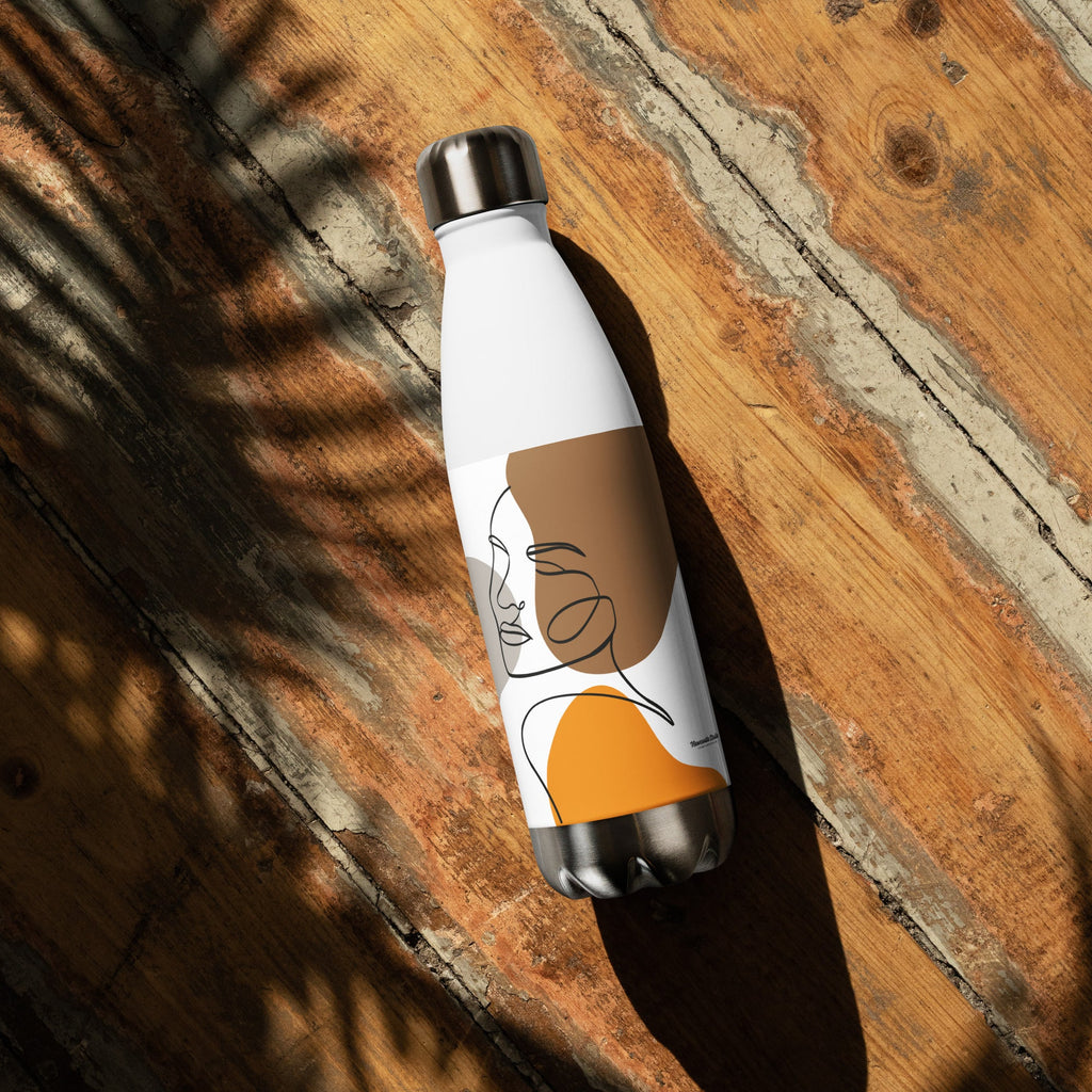 "Abstract Woman" Water Bottle