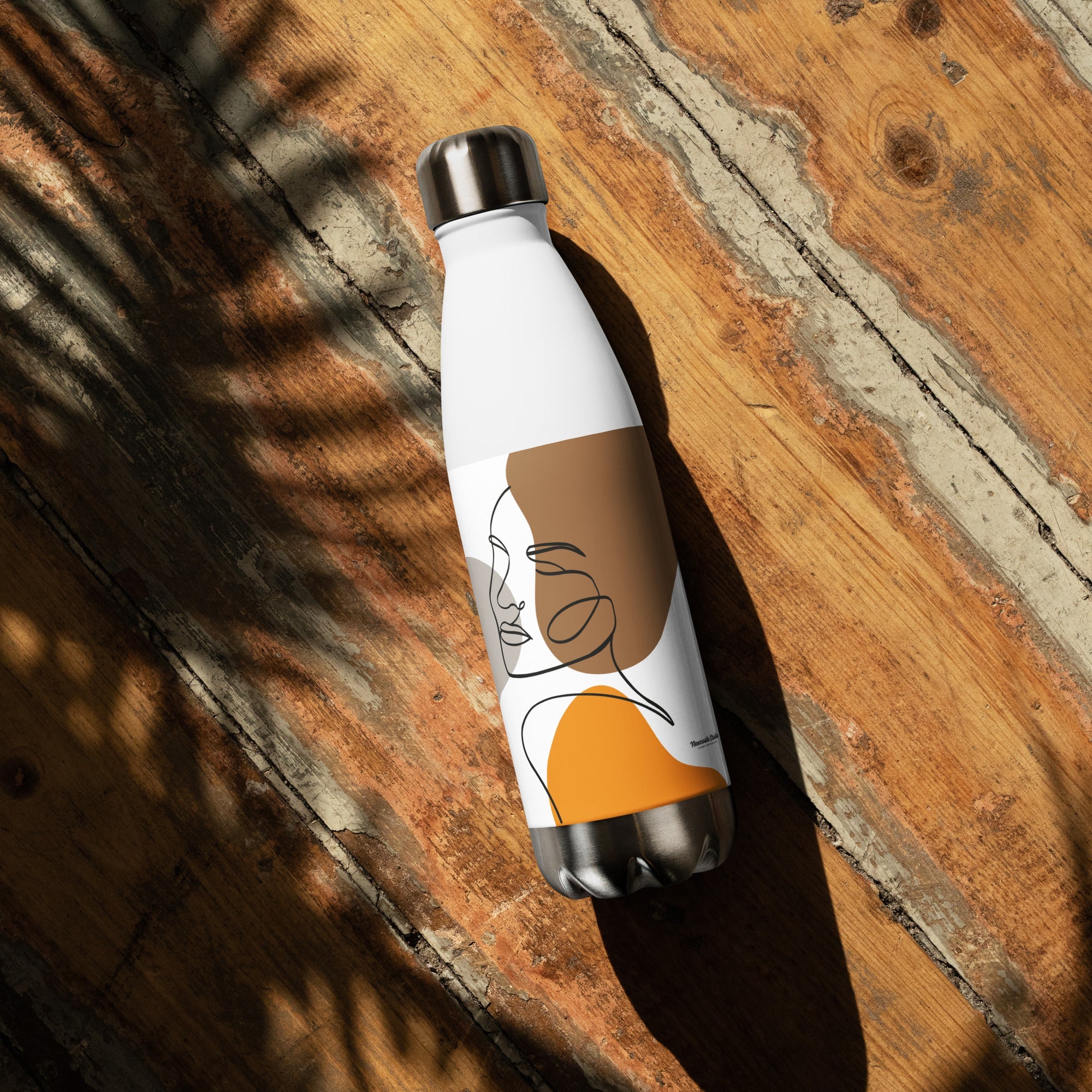 "Abstract Woman" Water Bottle