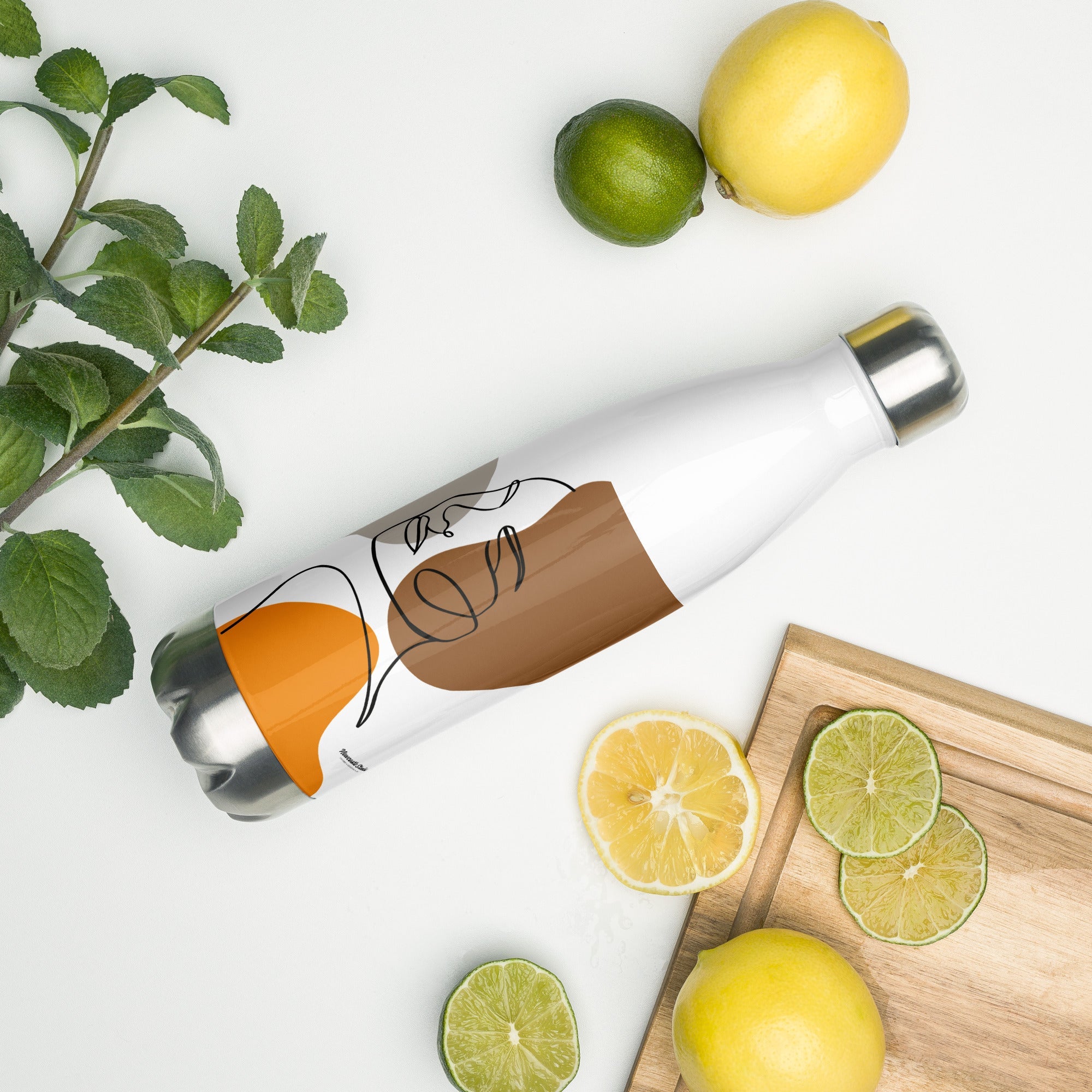 "Abstract Woman" Water Bottle