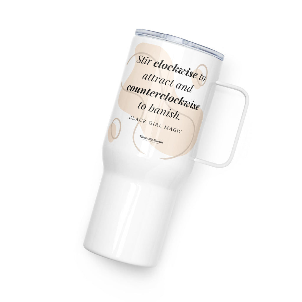 "Black Girl Magic" Tumbler w/ Handle