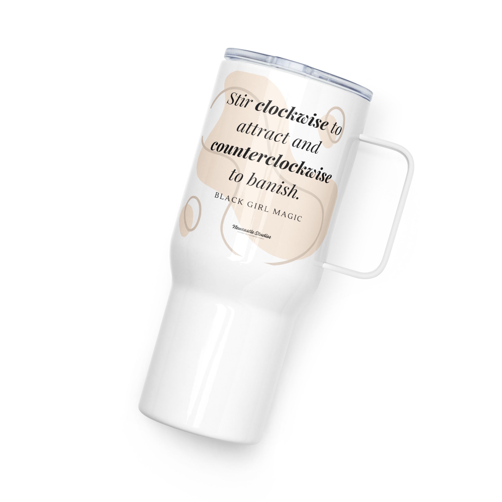 "Black Girl Magic" Tumbler w/ Handle