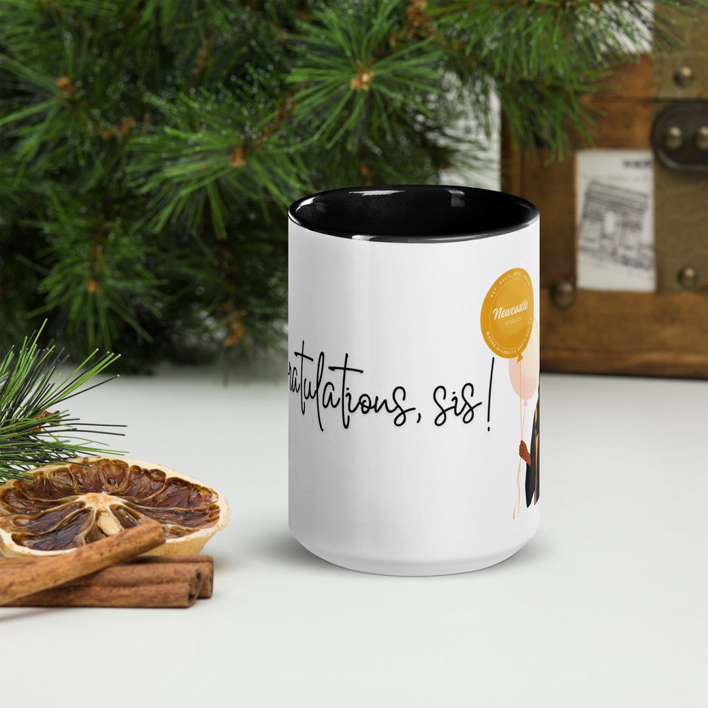 "Congratulations, sis!" Mug