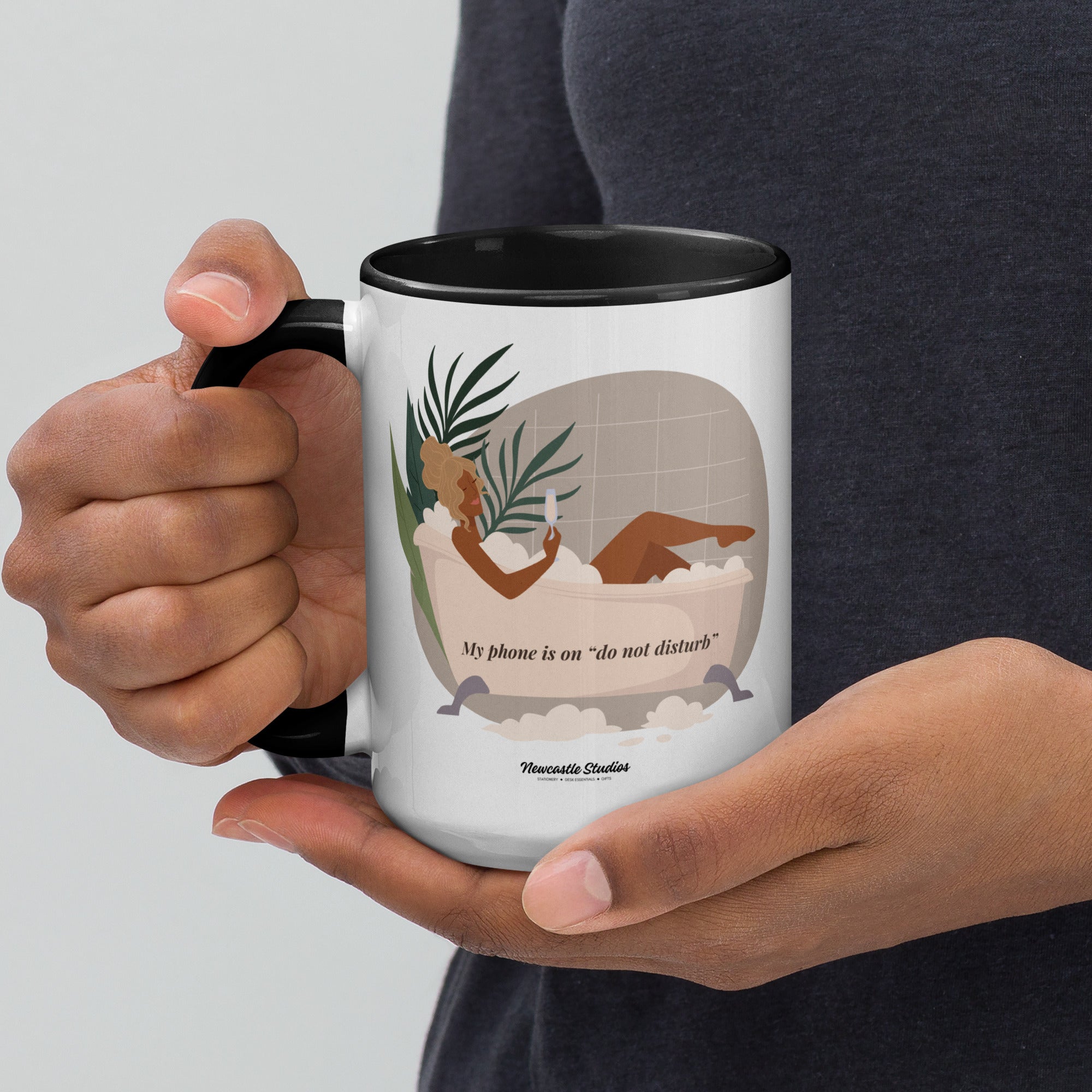 "Do Not Disturb Bath Time" Mug