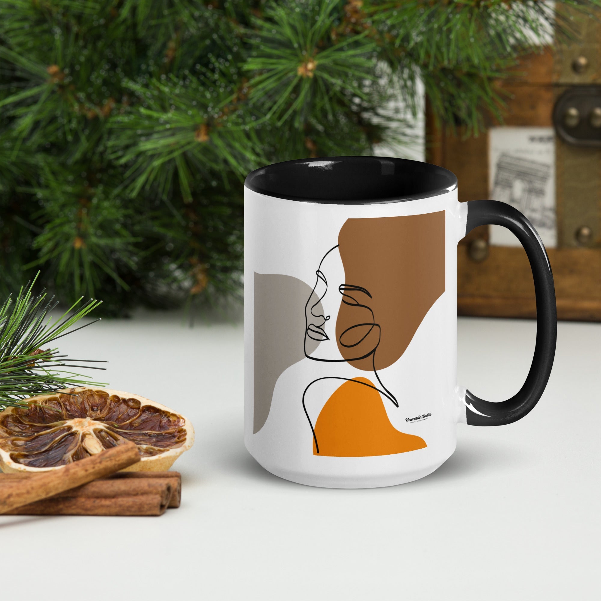 "Abstract Woman" Mug