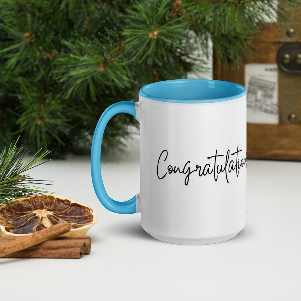 "Congratulations, sis!" Mug