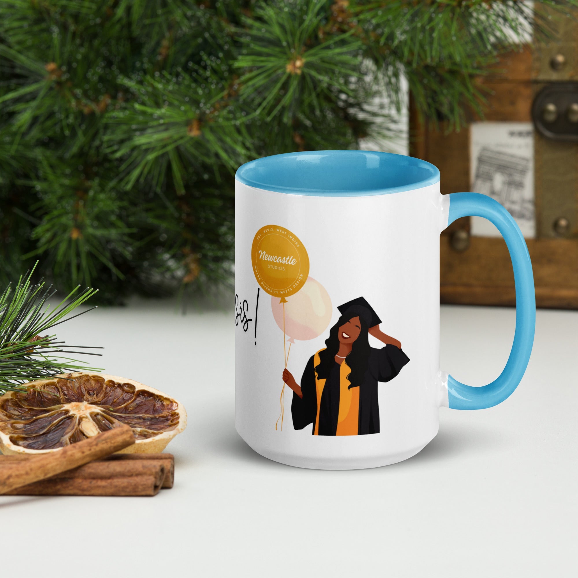 "Congratulations, sis!" Mug