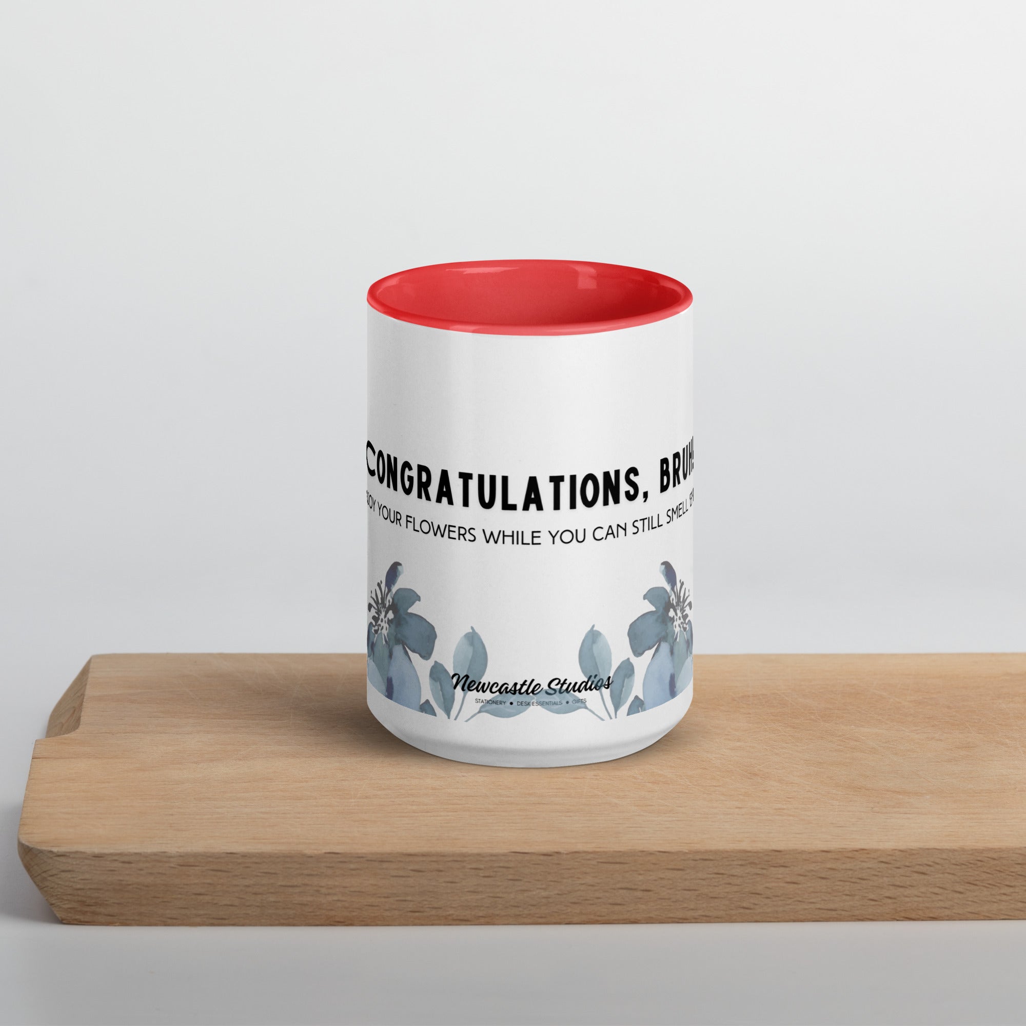 "Congratulations, bruh!" Mug