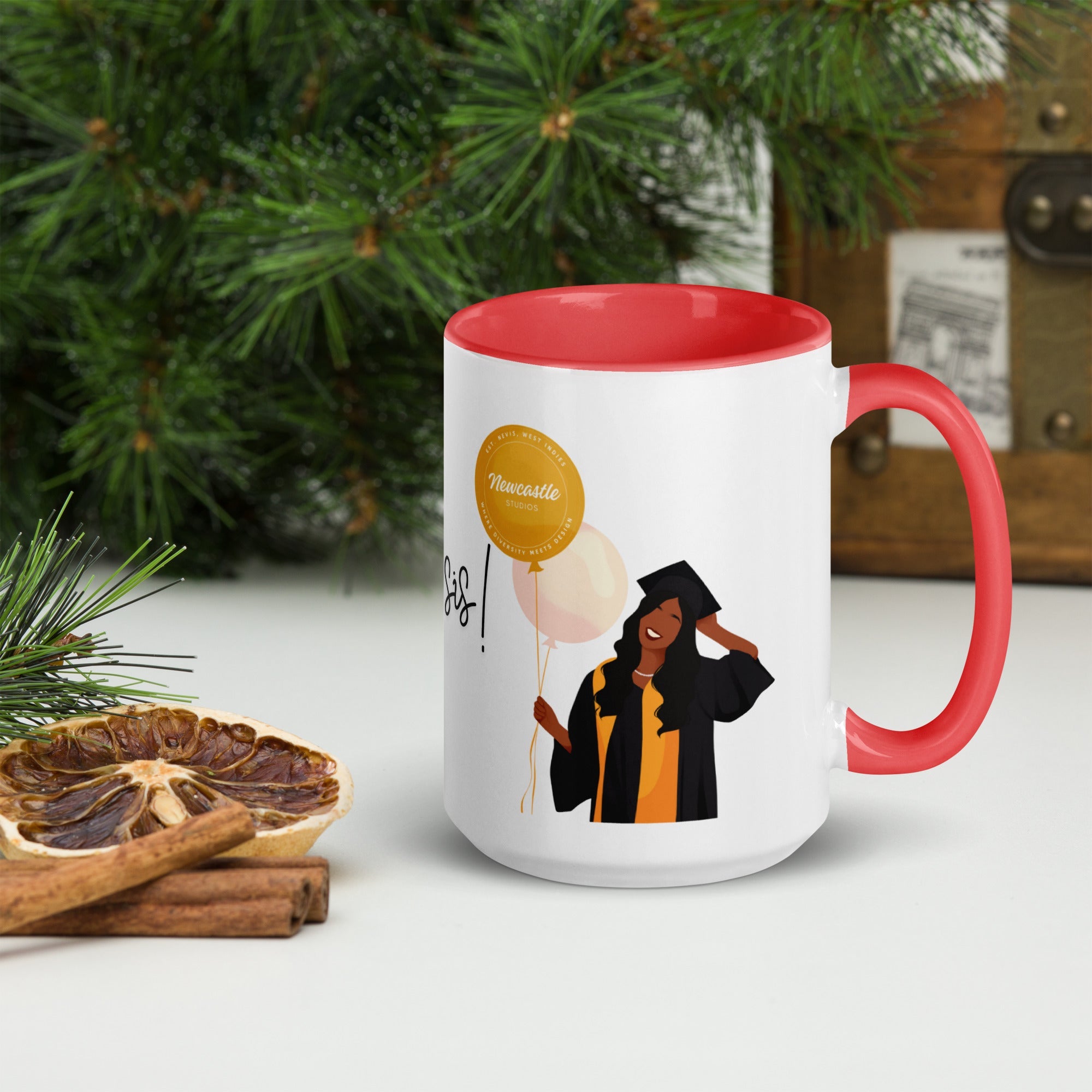 "Congratulations, sis!" Mug